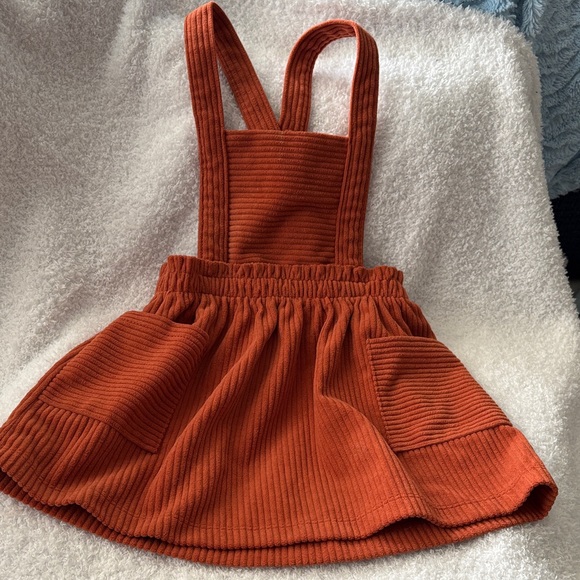 Wonder Nation Rust Corduroy Dress/Jumper - Picture 1 of 1